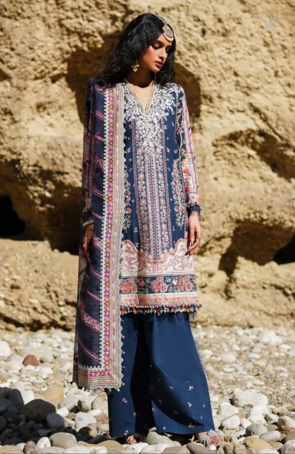 Sana Safinaz Stitched Luxury Lawn L231-002B-CX