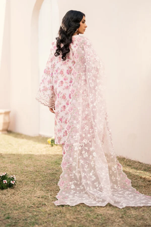 Baroque Stitched PRINTED LAWN UF-592 - Image 4