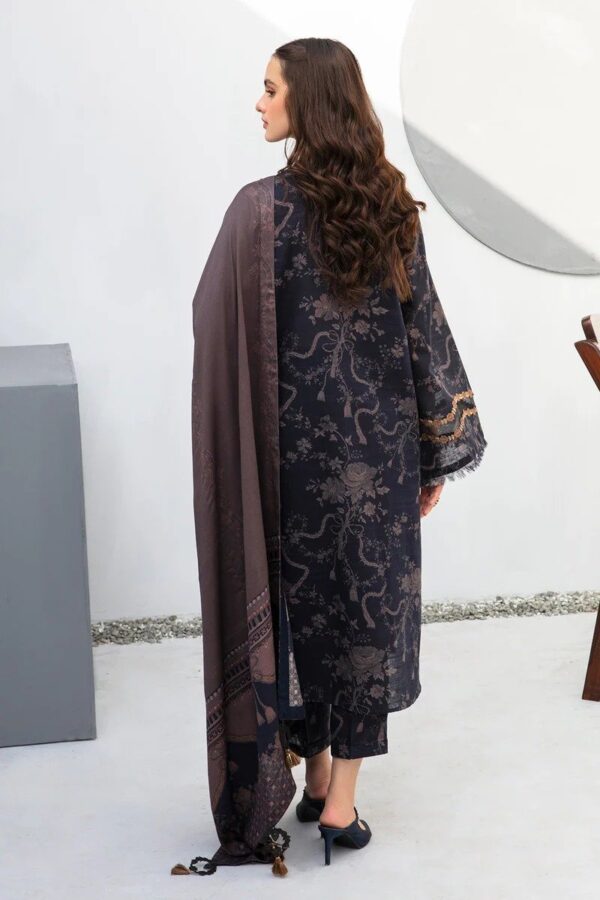 BAROQUE PRINTED SLUB KHADDAR PR-870 - Image 2