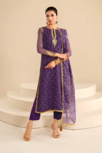 Baroque Stitched CHIFFON UF-625