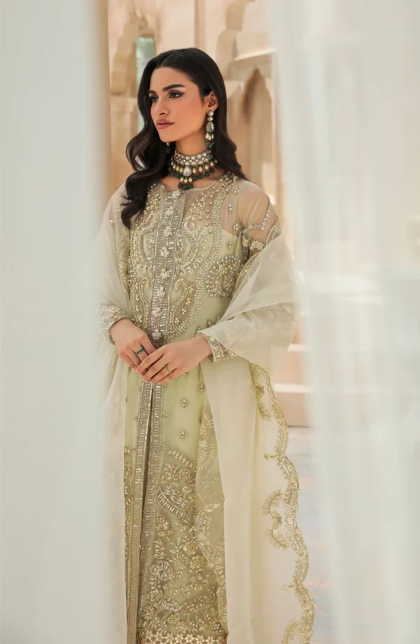 Maryum n Maria Stitched Formal Dress - Amber (FFG - 14) - Image 4
