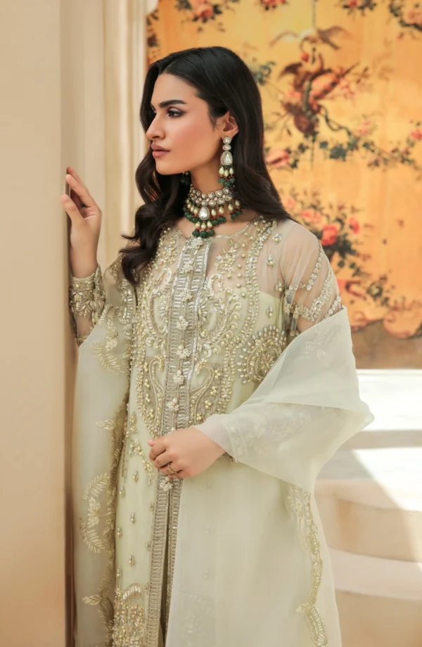 Maryum n Maria Stitched Formal Dress - Amber (FFG - 14) - Image 2