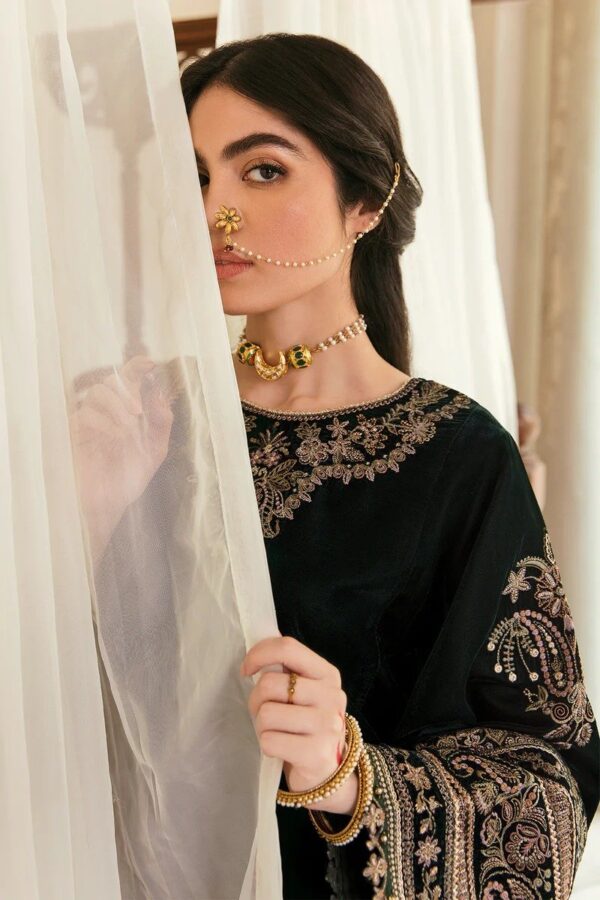 BAROQUE EMBROIDERED VELVET UF-249 - Image 2