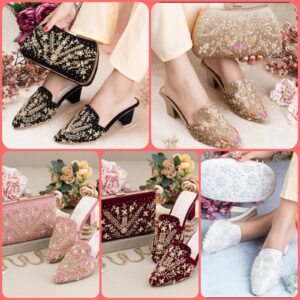 Handwork Shoes & Clutch Combo.