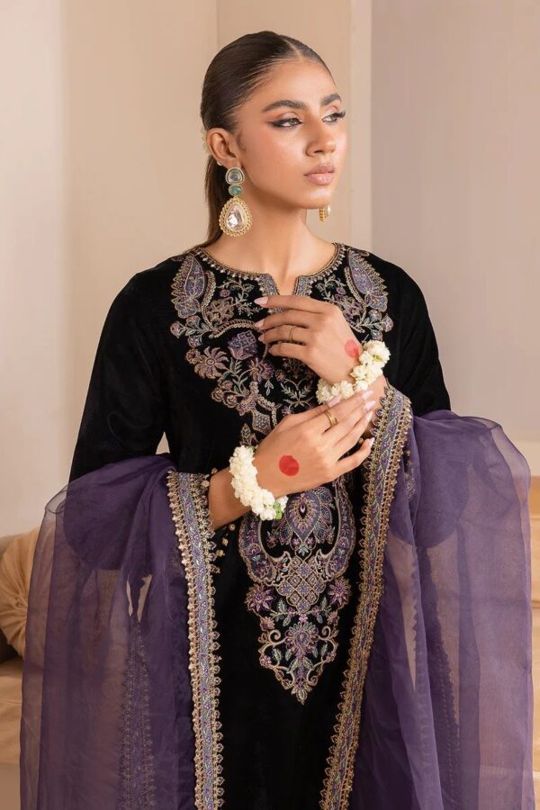BAROQUE EMBROIDERED VELVET UF-426 - Image 2