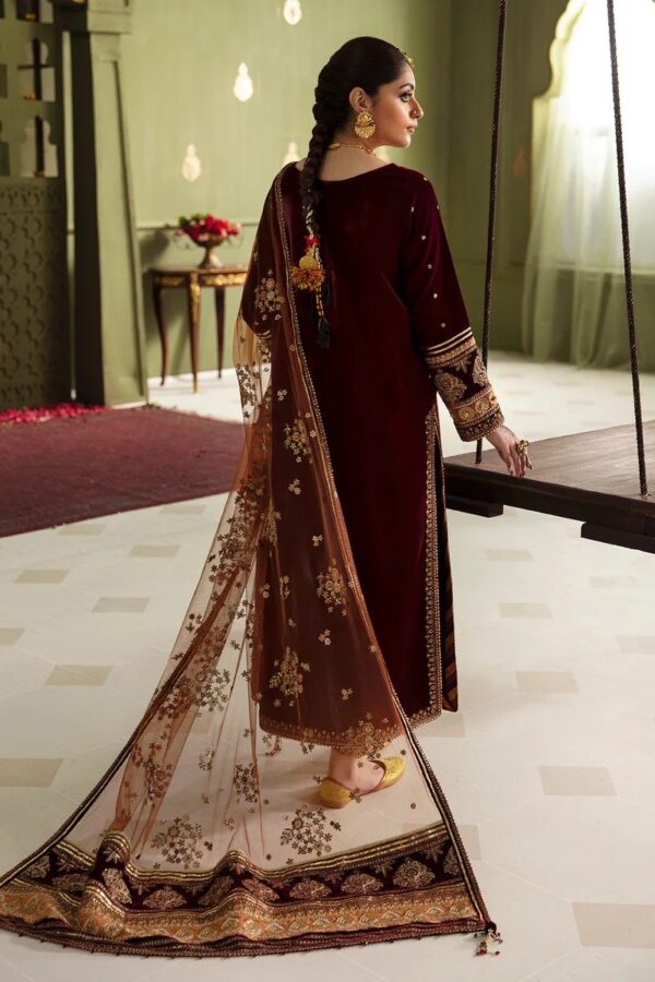 BAROQUE EMBROIDERED VELVET UF-466 - Image 2