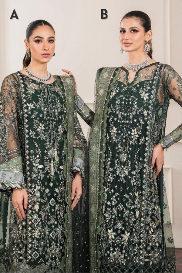 BAROQUE EMBROIDERED NET CH12-05