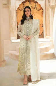 Maryum n Maria Stitched Formal Dress - Amber (FFG - 14)