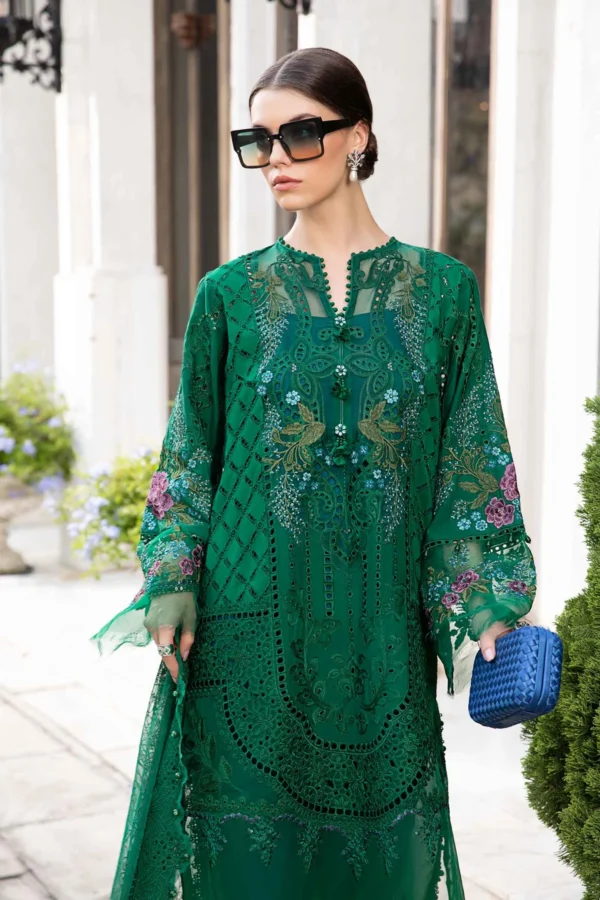 Maria B Stitched SUIT | EID LAWN - Image 4