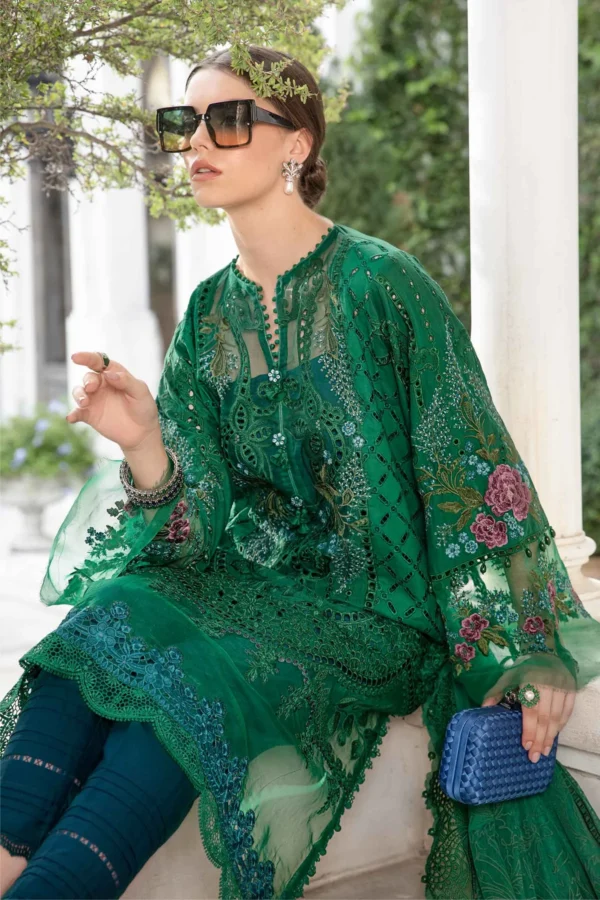 Maria B Stitched SUIT | EID LAWN - Image 5