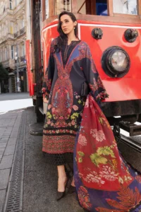 Maria B Stitched Printed Cambric Suit