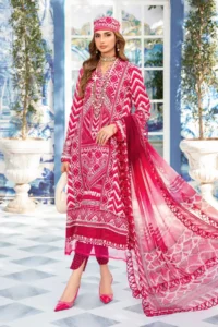 Maria B Stitched Printed Suit | MPT-2208-A