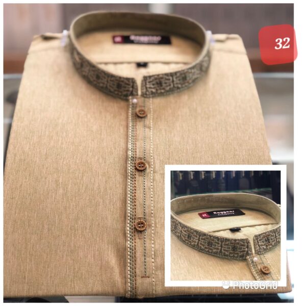 Gents 2 PC Kurta Shalwar/Trouser Suits. - Image 35