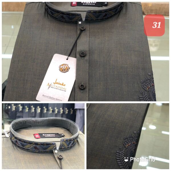 Gents 2 PC Kurta Shalwar/Trouser Suits. - Image 34