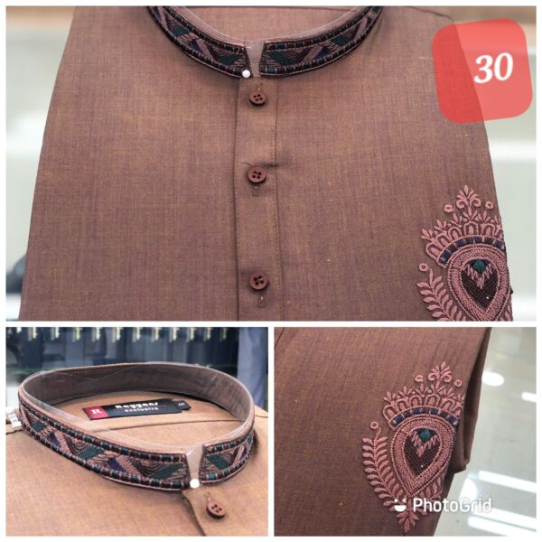 Gents 2 PC Kurta Shalwar/Trouser Suits. - Image 33