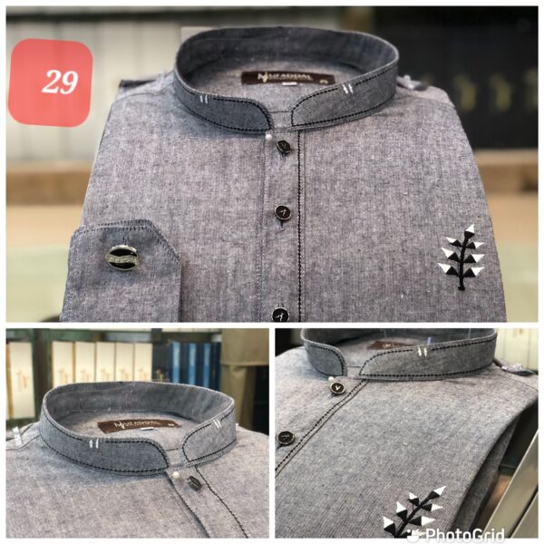 Gents 2 PC Kurta Shalwar/Trouser Suits. - Image 32