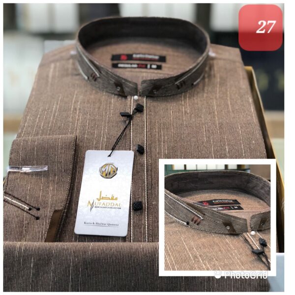 Gents 2 PC Kurta Shalwar/Trouser Suits. - Image 30