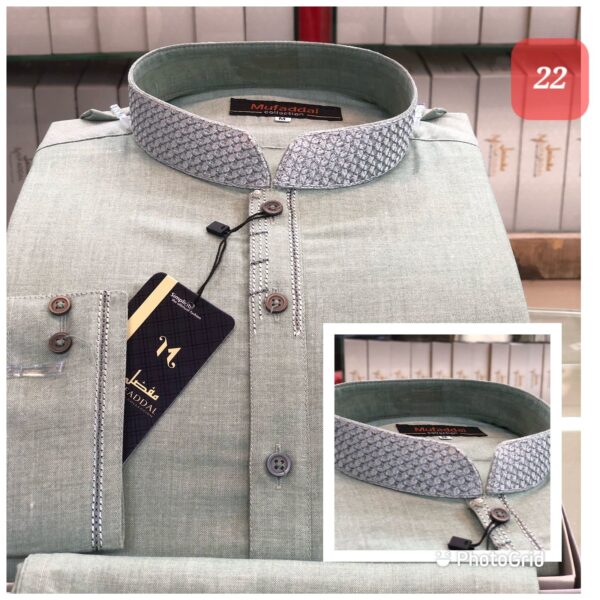 Gents 2 PC Kurta Shalwar/Trouser Suits. - Image 25