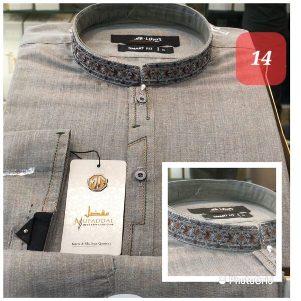 Gents 2 PC Kurta Shalwar/Trouser Suits. - Image 17