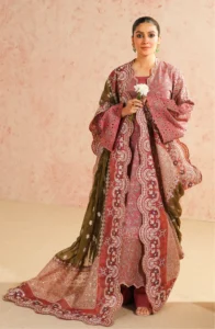 Maryum n Maria Stitched Roshan - MS24-584