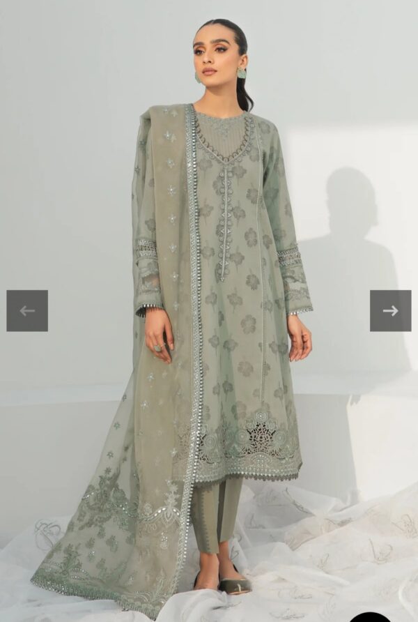 Baroque 3PC Stitched EMBROIDERED JACQUARD LAWN UF-311