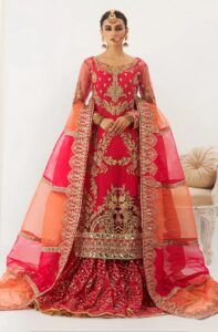 MNM 3PC Stitched Formal Dress - Jan-E-Adaa (QFD-0059)