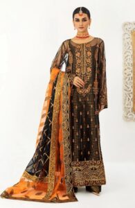 MNM 3PC Stitched Formal Dress - Jahaan (QFD-0060)