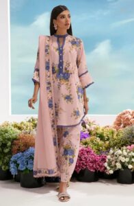 Sana Safinaz 3PC Stitched Mahay Collection H231-010B-AG