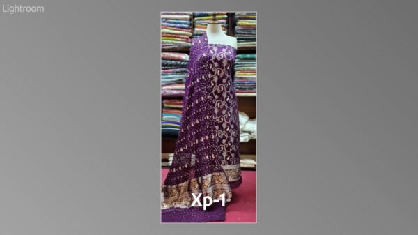 Banarsi bambar chiffon chundri suits-08 - Image 50