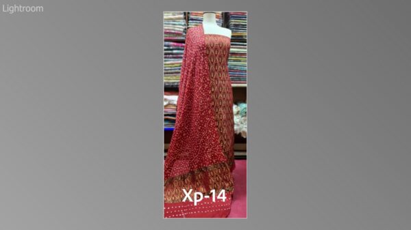 Banarsi bambar chiffon chundri suits-07 - Image 32