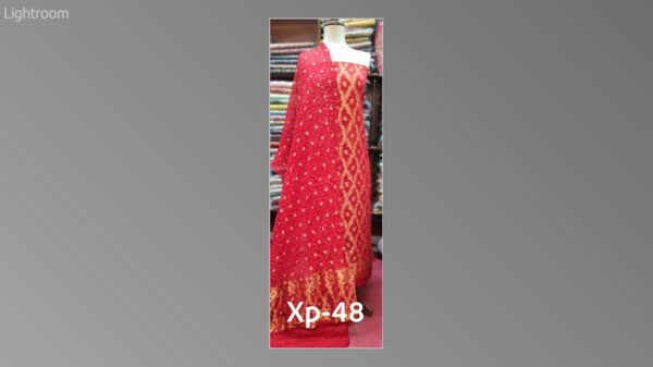 Banarsi bambar chiffon chundri suits-08 - Image 3