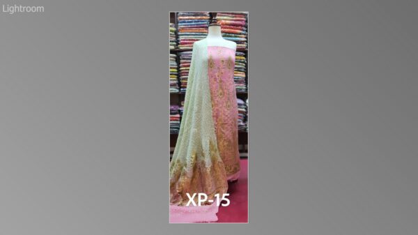 Banarsi bambar chiffon chundri suits-06 - Image 36